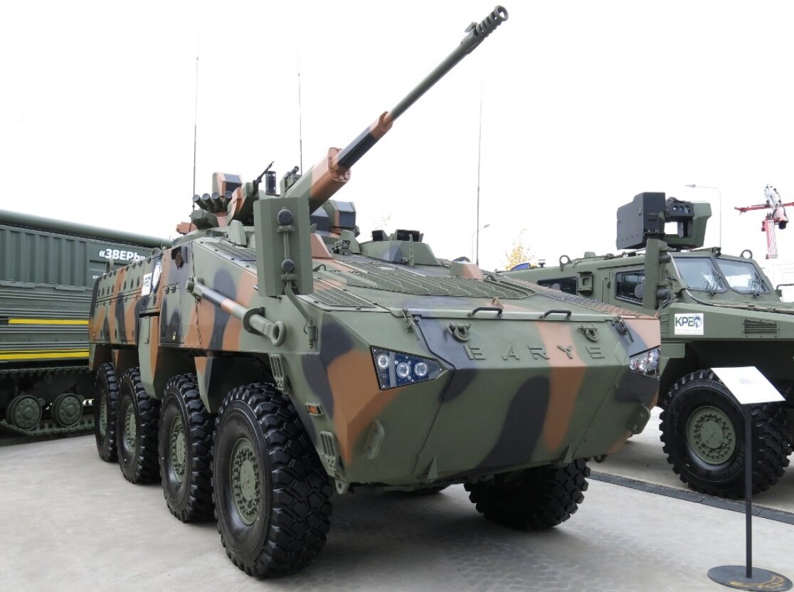 БМП "Барыс 8х8" на военной выставке"Армия-2016". Автор: Boevaya mashina. Источник изображения: commons.wikimedia.org