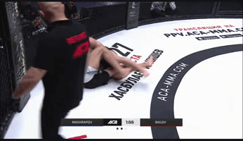 Работа в партере – визитная карточка Али Багова. Если бой переходит в борьбу, то обычно это заканчивается болевым приемом