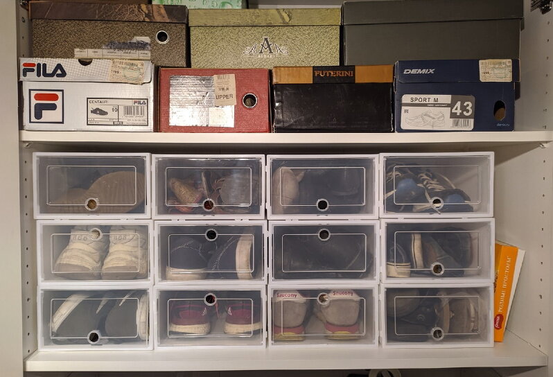 Хранить обувь в коробках — это гениальное решение