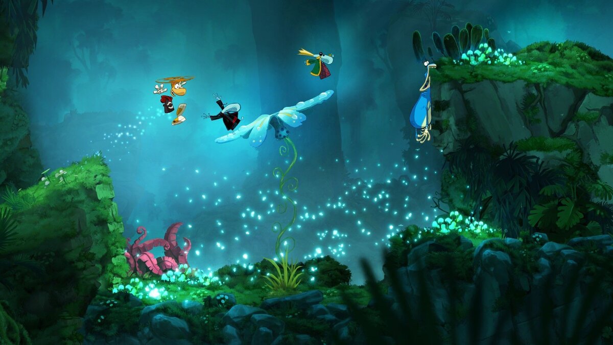 Кадры из игры Rayman Origins