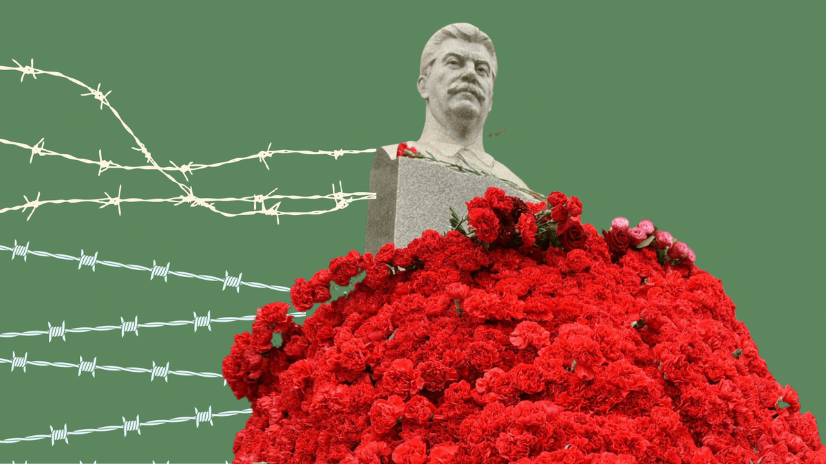 Ежегодно 21 декабря в Москве проходит акция 2 гвоздики товарищу Сталину. Другая часть граждан России пишет по этому поводу гневные посты в социальных сетях 