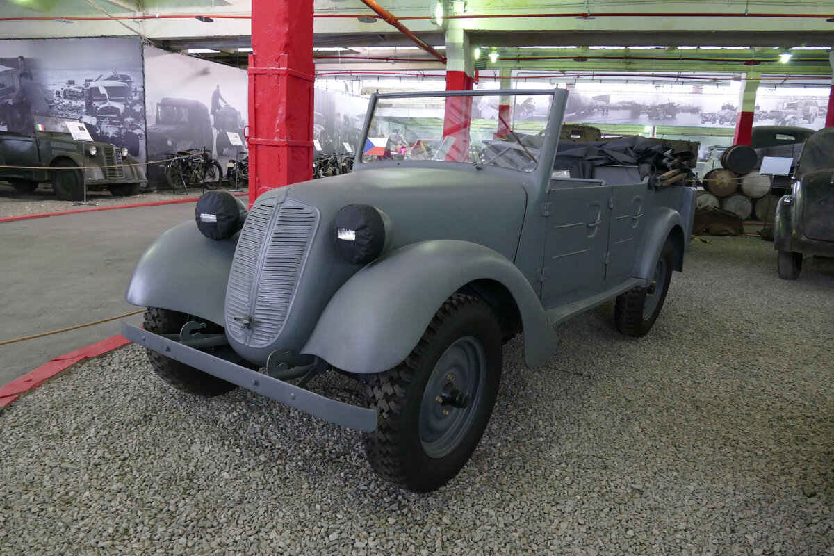 Tatra 57K на выставке "Моторы Войны".