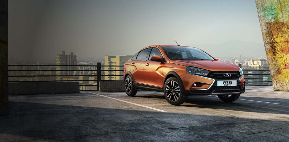 Автомобиль концерна Lada.