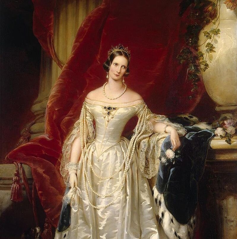 Alexandra Fedorovna by C. Robertson 1840s, Hermitage 