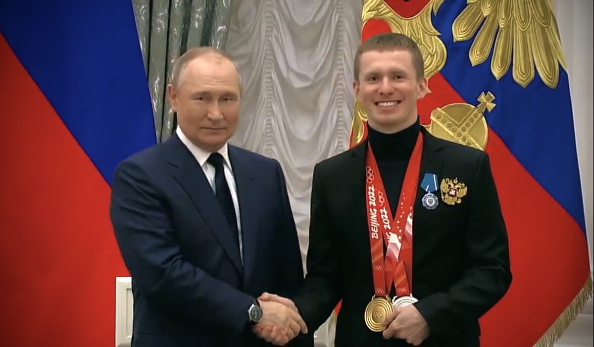 Денис Спицов хорошо пообщался с Президентом, а также получил "Орден Почёта"