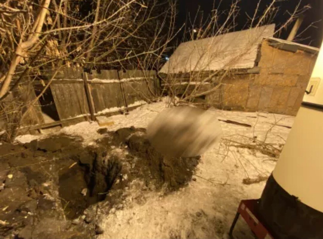 Место, где было зарыто тело Анны // РИА новости