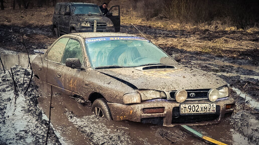 Зачем так УБИВАТЬ SUBARU? БРОСИЛ ВЫЗОВ ЗИЛ 131 по бездорожью!