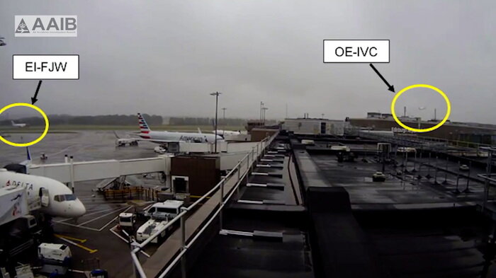 Скриншот из видео с камеры наблюдения