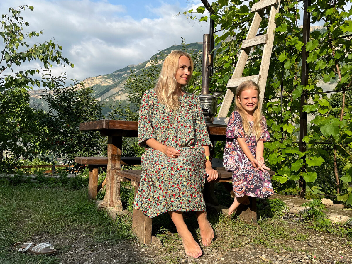 В Хиндахе мы 2 ночи жили одни в доме