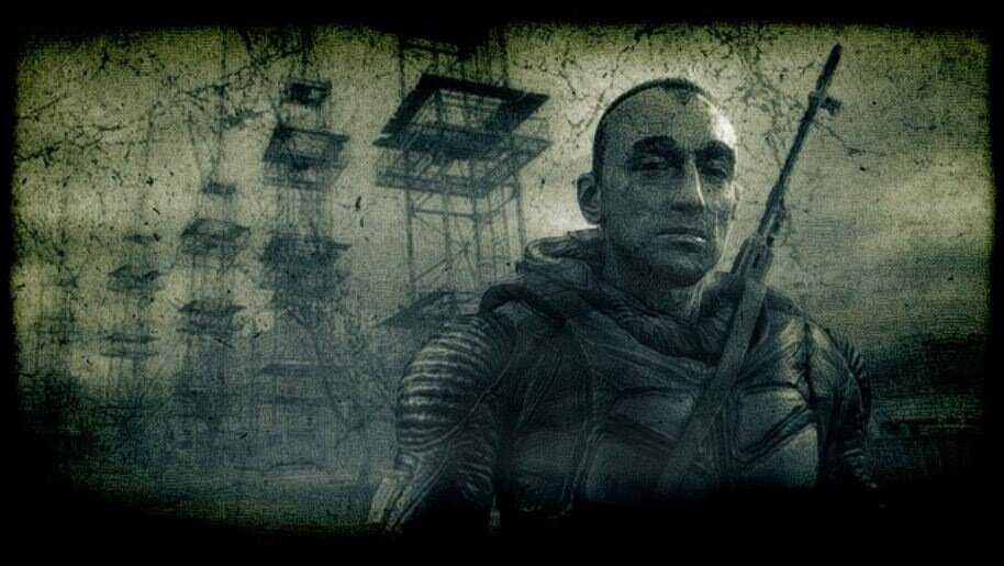 Стрелок, скрин из "Зов Припяти"