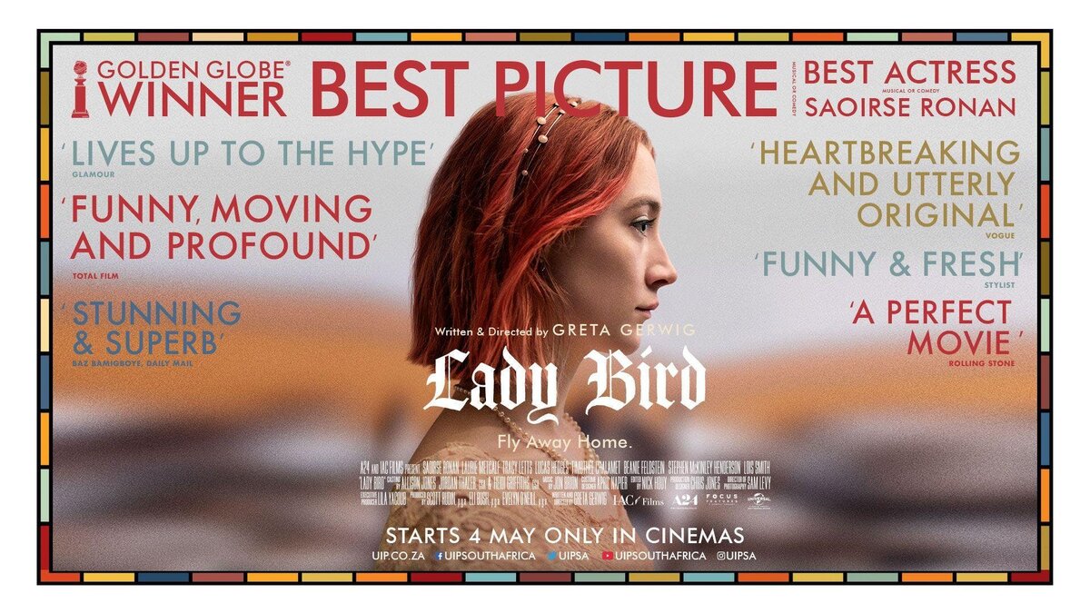 "Леди Бёрд" (Lady Bird), 2017. Режиссёр: Грета Гервиг