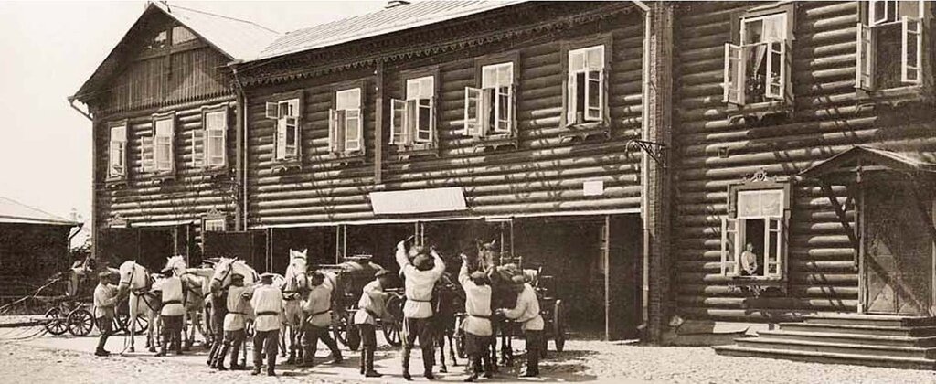 Закладка пожарного обоза Добровольческой Дружины Ярославской Бол. Мануфактуры Неизвестный автор, 1905 год, архив МЧС.
