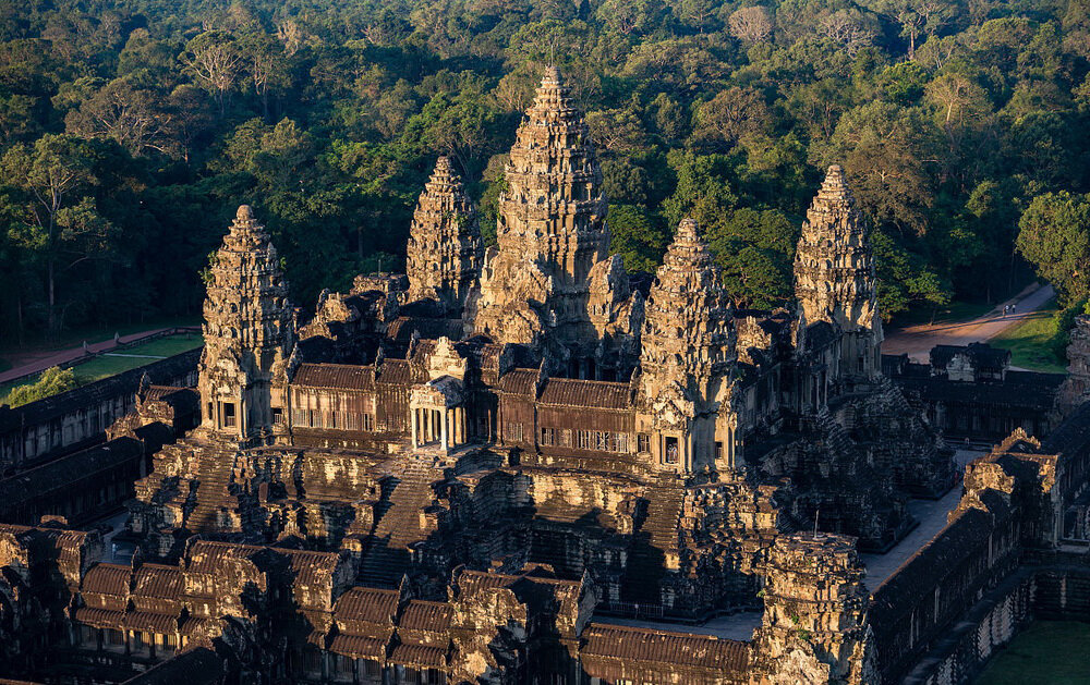 Анкор-Ват вид сверху.