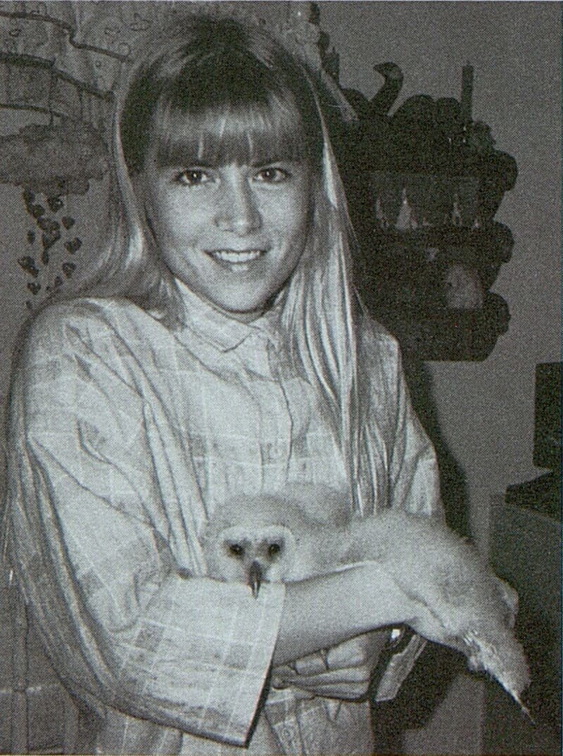 Уэсли 5 недель/фото из книги "Сова по имени Уэсли/