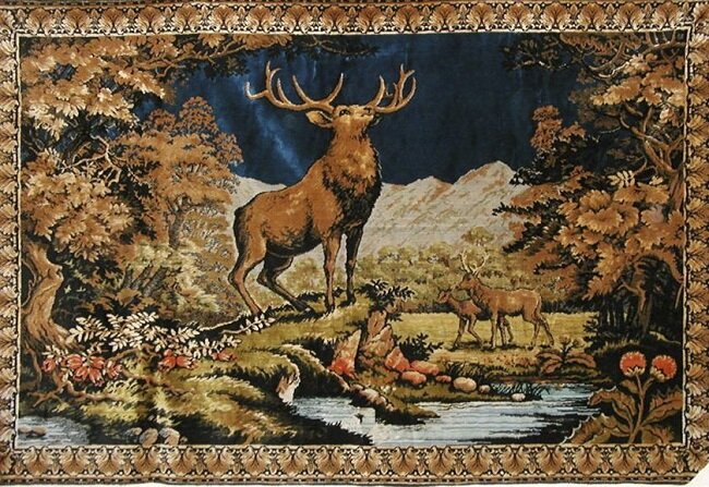 Ковер с оленем в СССР