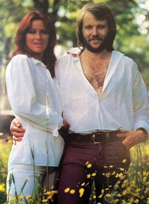 Анни-Фрид Лингстад и Бенни Андерсон