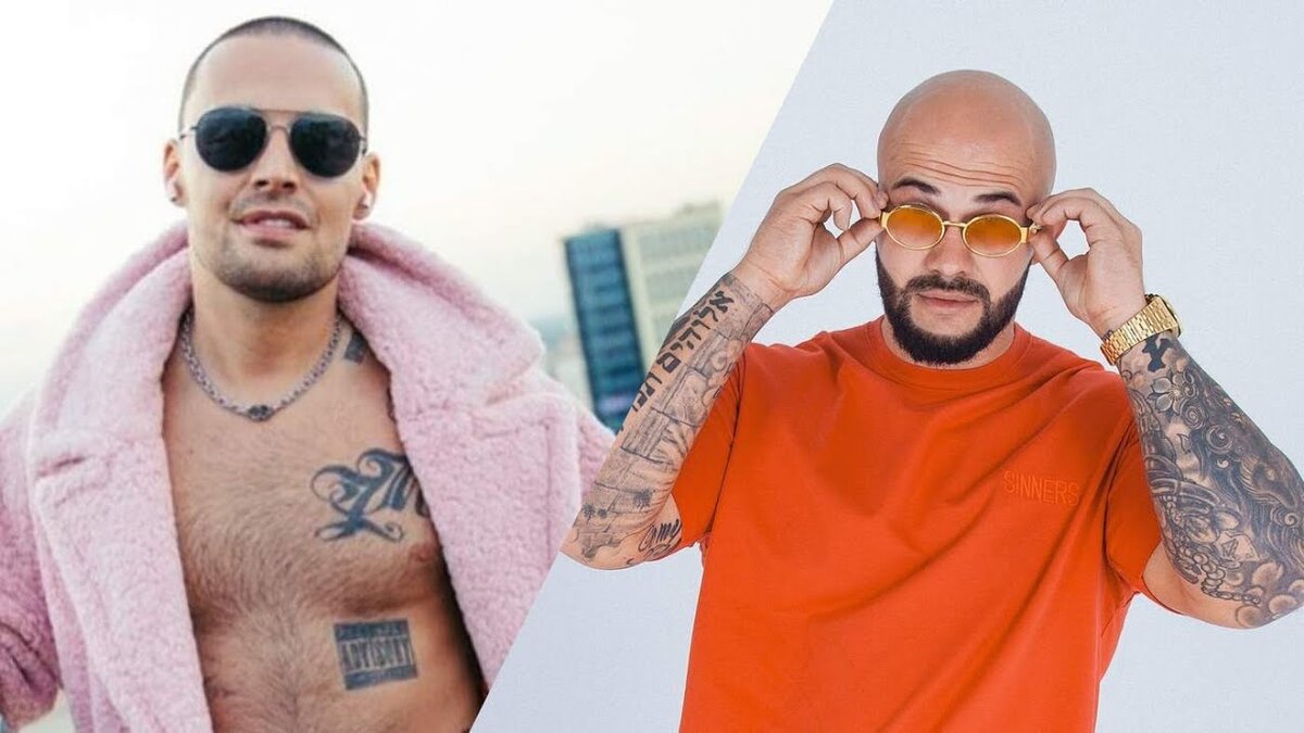 Рэпер Гуф и рэпер Джиган