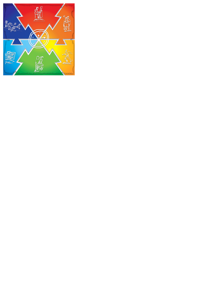 Что включает в себя наша жизнь, какие основные направления, сферы деятельности? Давайте попробуем нарисовать свою картину жизни. Она будет состоять из нескольких фрагментов. Каждый из них можно рассматривать как самостоятельную картину, которую тоже можно разделить на отдельные фрагменты. Таким образом, общая картина собирается из множества частей, как мозаика. Пусть ее составные части обозначены одним или несколькими словами, но за каждым из этих слов кроется образ, который мы себе представляем. Насколько точно этот образ отражает действительное положение дел? Может быть, это плот нашей фантазии? Еще в древности философы утверждали, мы видим то, что видит наш мозг, а не то, что существует в действительности. Возможно, многие жизненные проблемы возникают из-за несовпадения нарисованной нами картины жизни с тем, что существует в действительности. Решив это противоречие, можно избежать многих конфликтов, сформировать реальные жизненные цели и достичь успеха по разным направлениям. Но как определить, что нарисованная мною картина не совершенна. Наверное, для этого надо нарисовать действительно не реальную, а идеальную в нашем понимании картину. Затем ввести информацию из реального мира, стараясь сделать это с максимально возможной долей объективности, и зафиксировать имеющие место расхождения. Далее остается принять решение: менять ли окружающую действительность под себя или же меняться самому. 