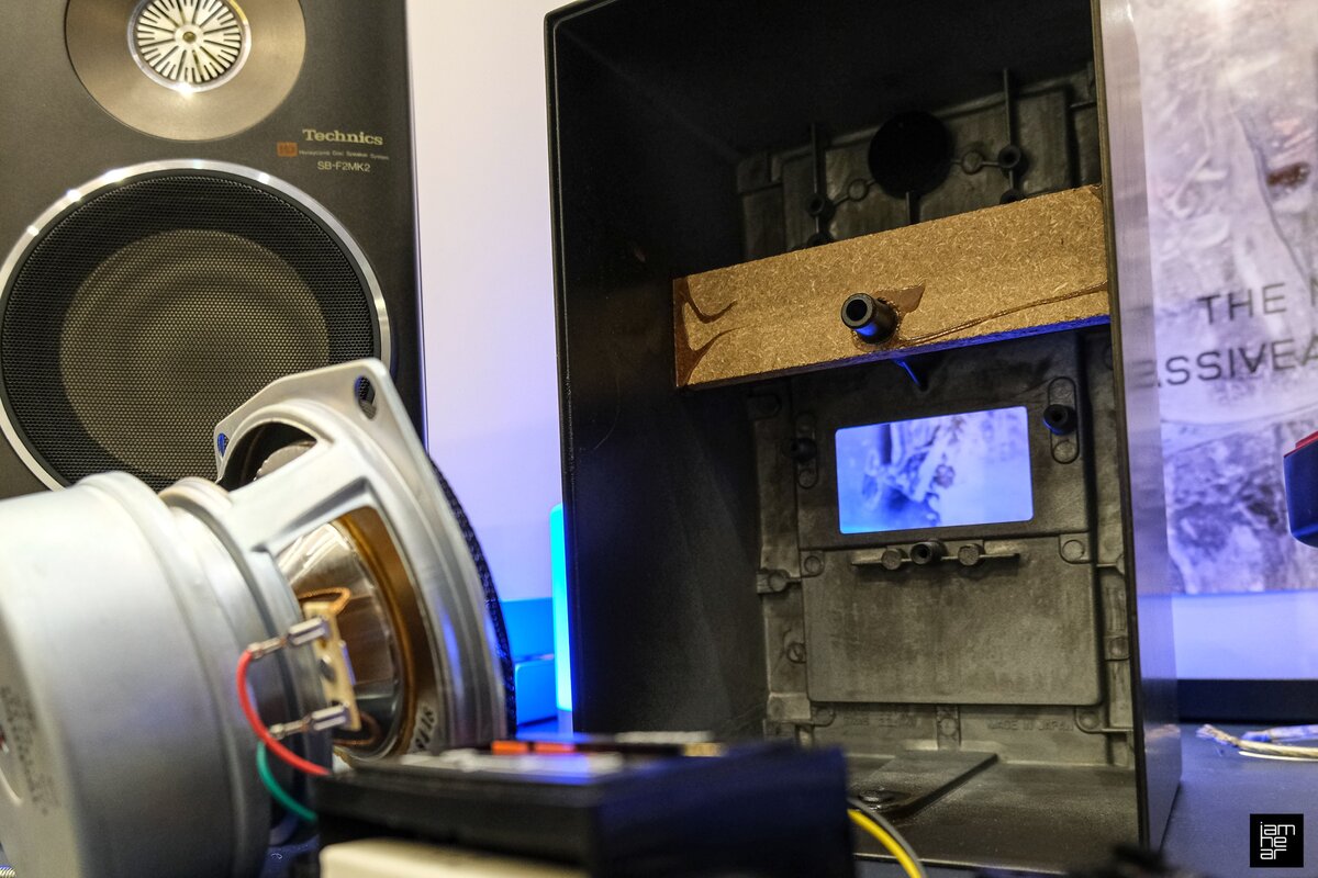 Как разобрать колонку technics sb