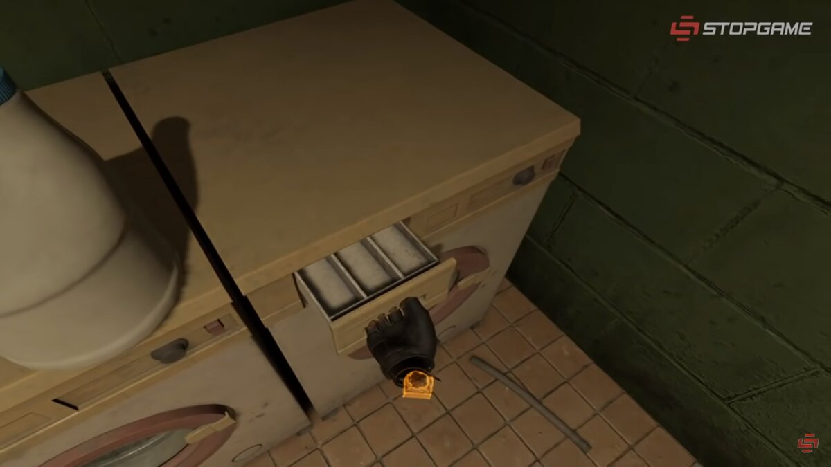 Рис.3 Стиральная машинка. Материал взят из видео "Обзор игры Half-Life" от StopGame