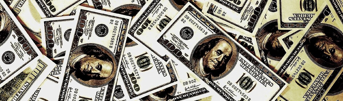 100 долларовые купюры