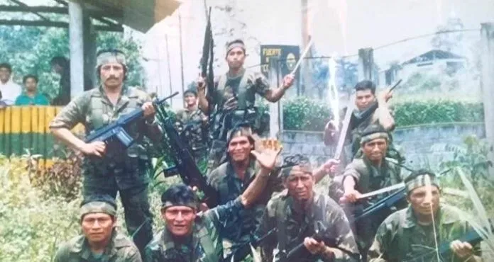 Эквадорские солдаты во время войны с Перу в 1981 г.