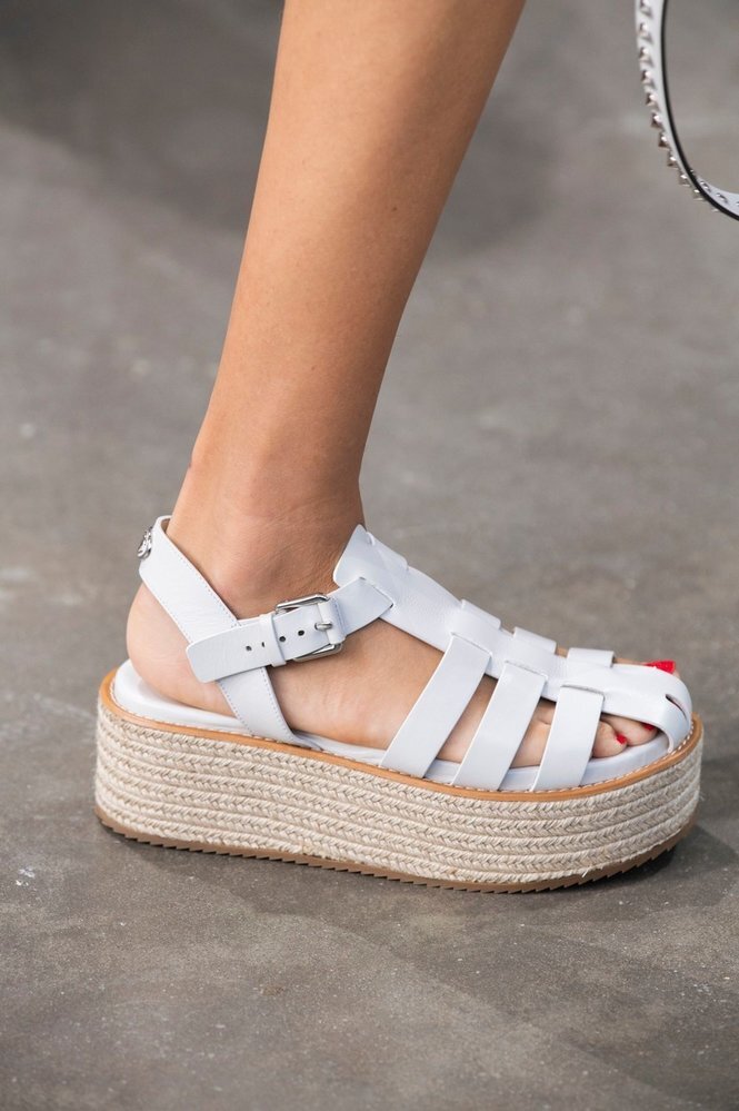 cool Модные босоножки на платформе (50 фото) - Актуальные модели Suede shoe styl