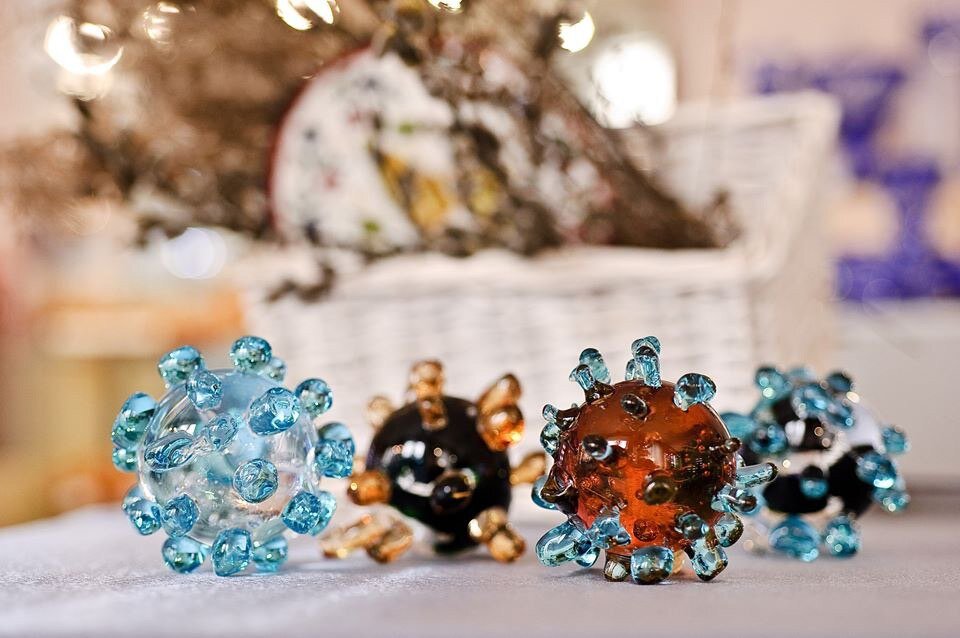 Ковидлы из стекла