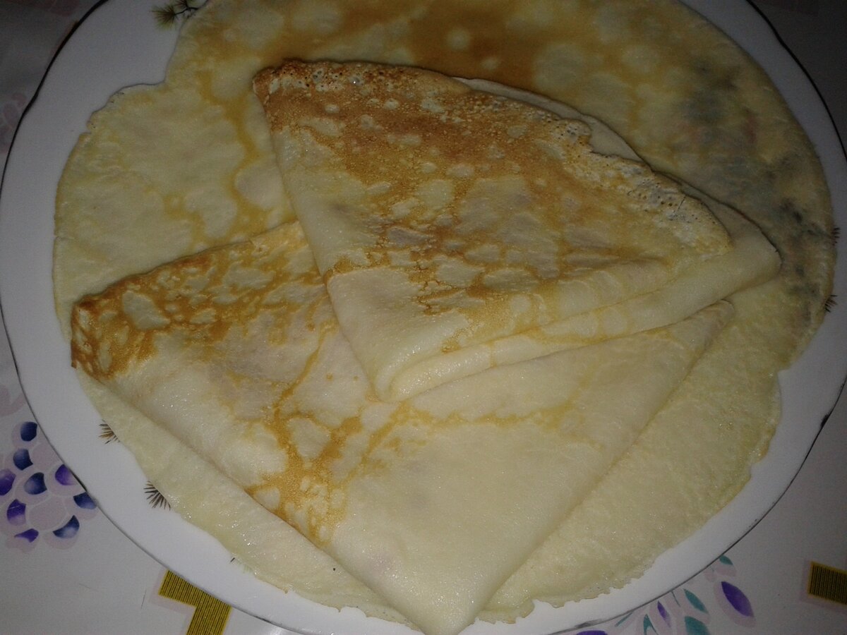 Блинчики по-шведски.