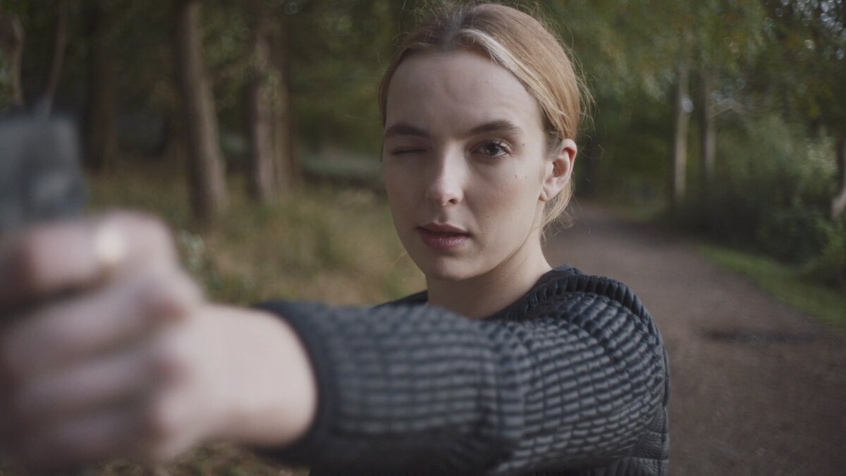 Вилланель,кадр из сериала "Убивая Еву"