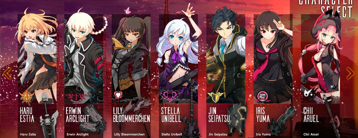 Список персонажей