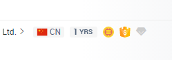 Обозначение статуса Gold Suplier
