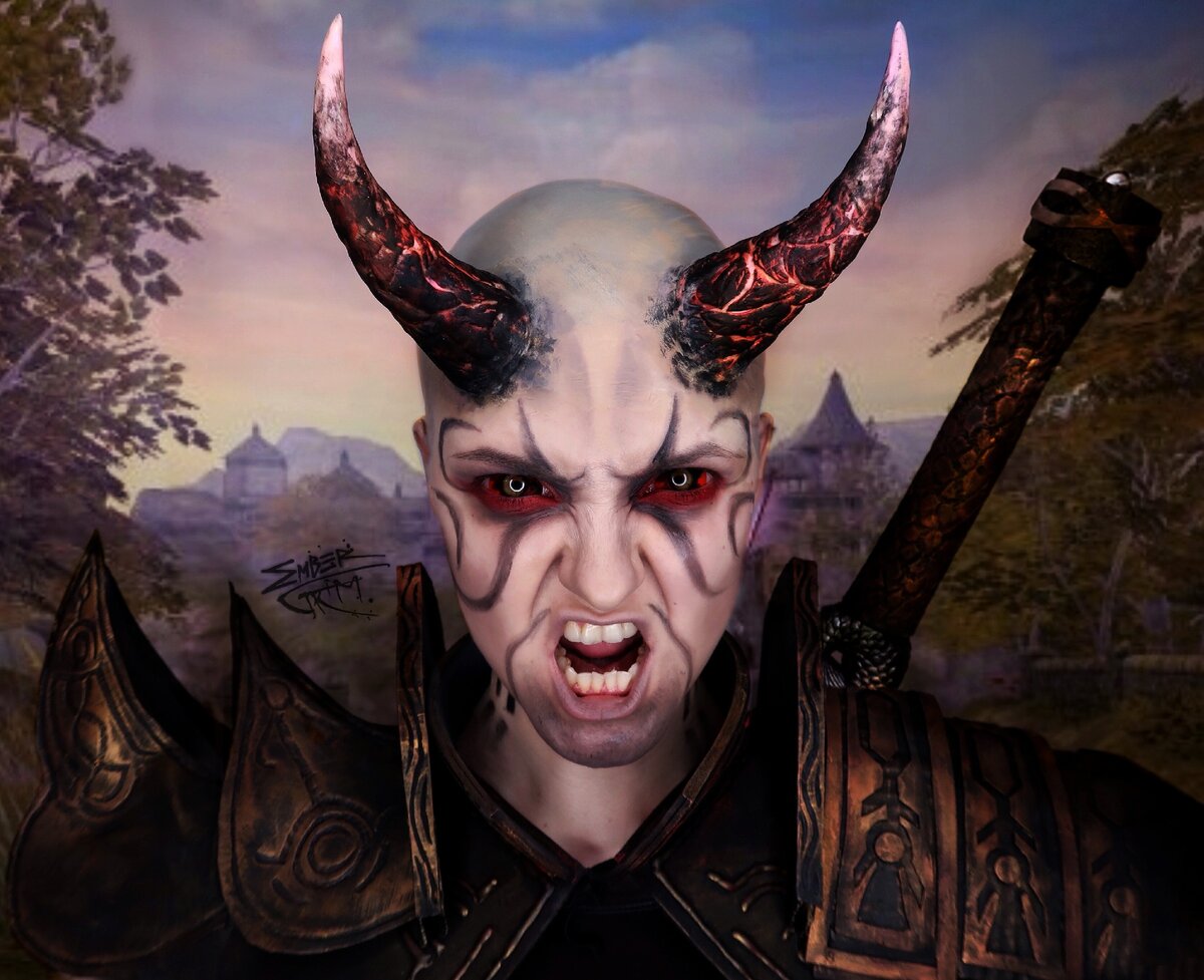 Фото автора. Косплей на персонажа игры