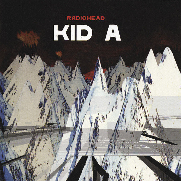 Оригинальная обложка LP "Kid A", 2000