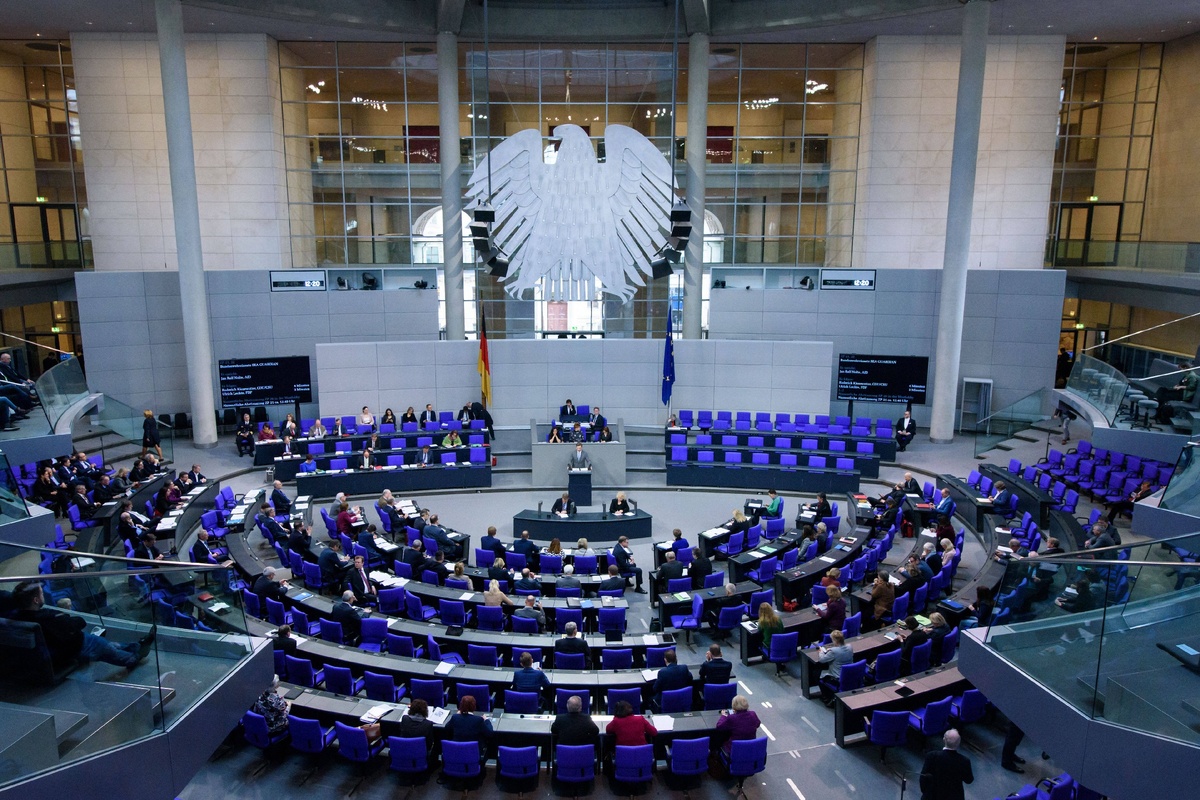 Заседание Бундестага
