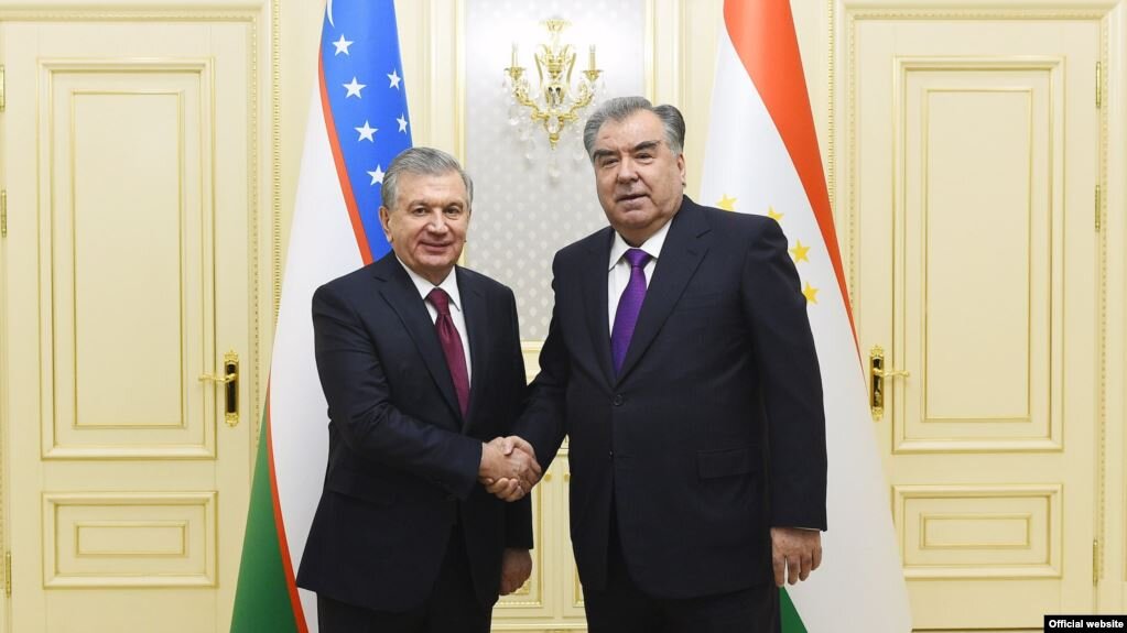 Шавкат Мирзиёев и Эмомали Рахмон