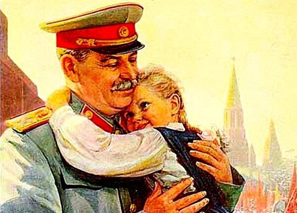 Сталин с маленькой девочкой