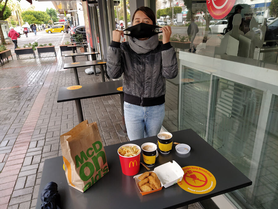 Можно снять маску