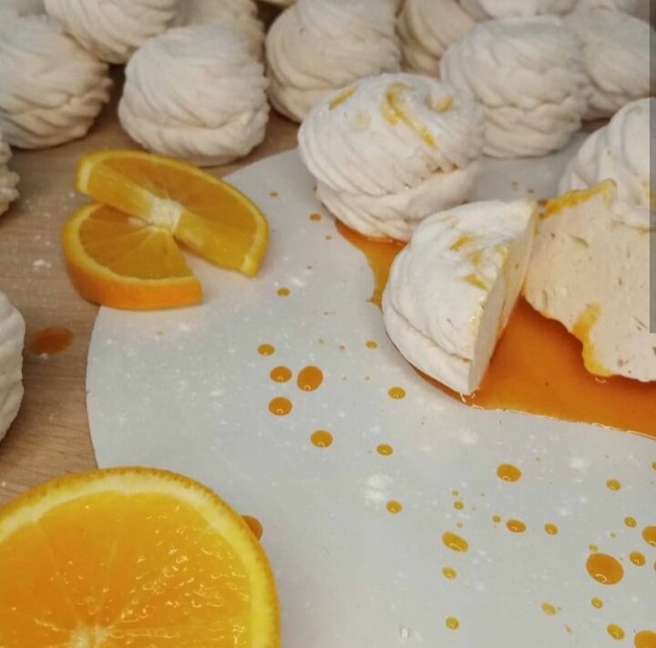 Апельсиновый зефир от кондитерской Торт&Пряник