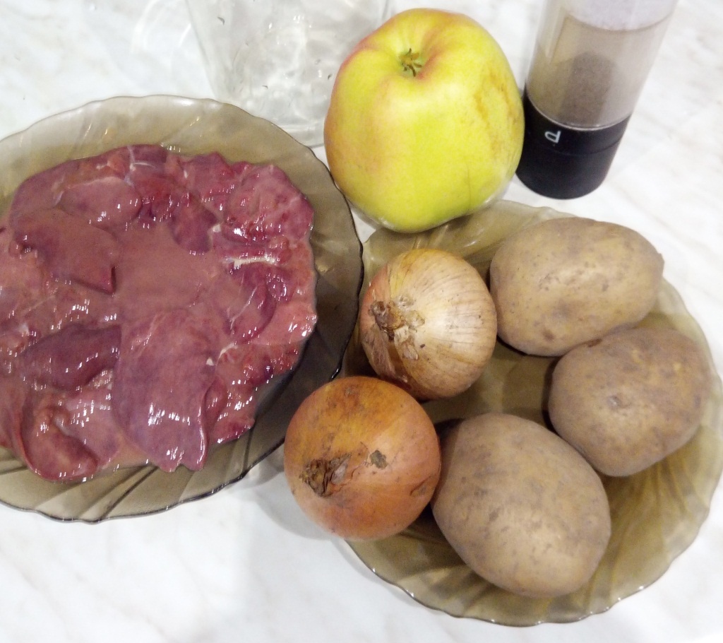 Вот и все продукты для приготовления.