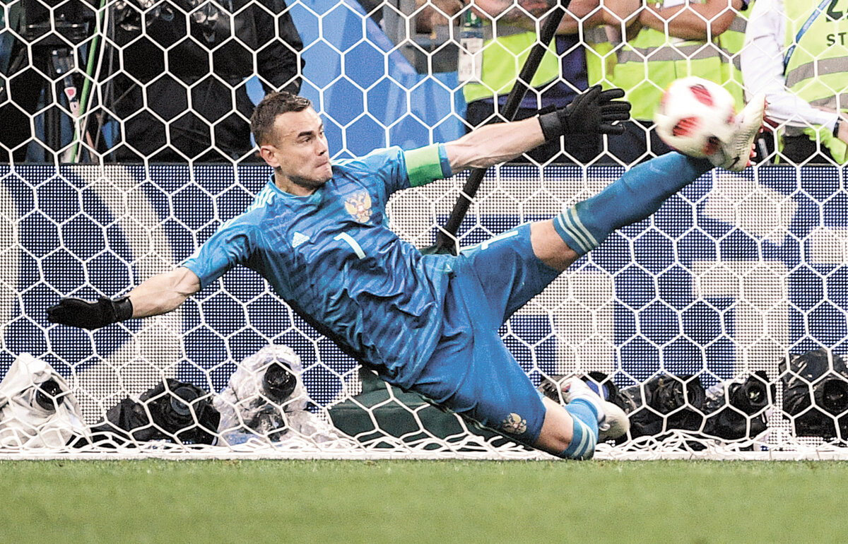 Тот самый сейв Акинфеева в матче с Испанией. 