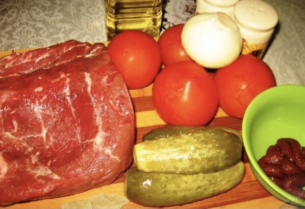 Подготовить  ингредиенты 