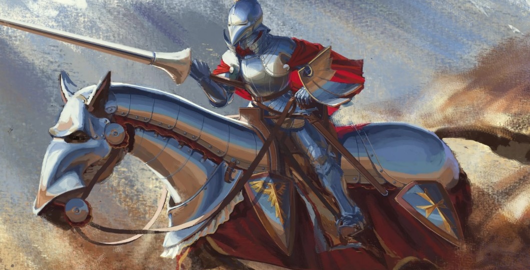 Разбираем как именно человека посвещали в рыцари.