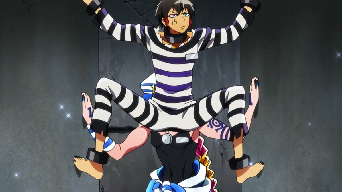 4. Намбака / Nanbaka (13 эпизодов, 2016 г. 