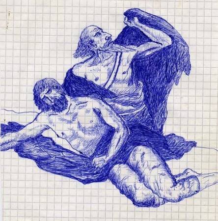 Рисунок Мухтара