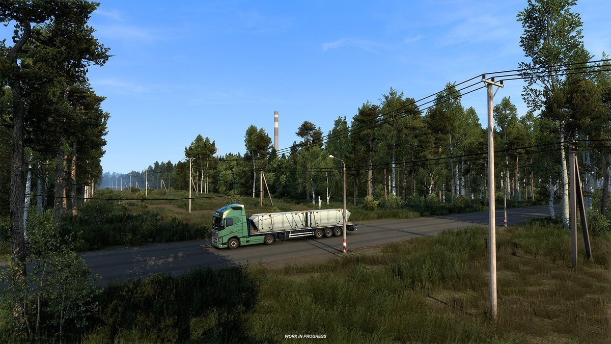 Euro Truck Simulator 2: DLC Heart of Russia. SCS Software опубликовала  скриншоты природы из игры | Cyber Teka | Дзен