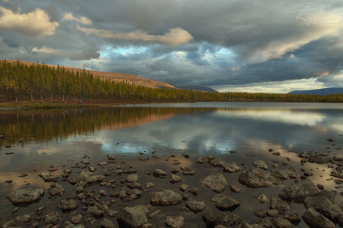 Водопад Дюпкун плато Путорана