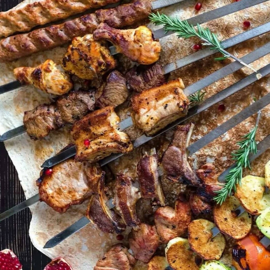 гора шашлыка