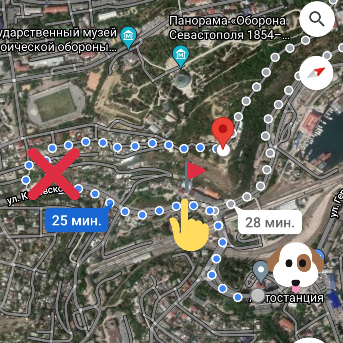 Наш маршрут