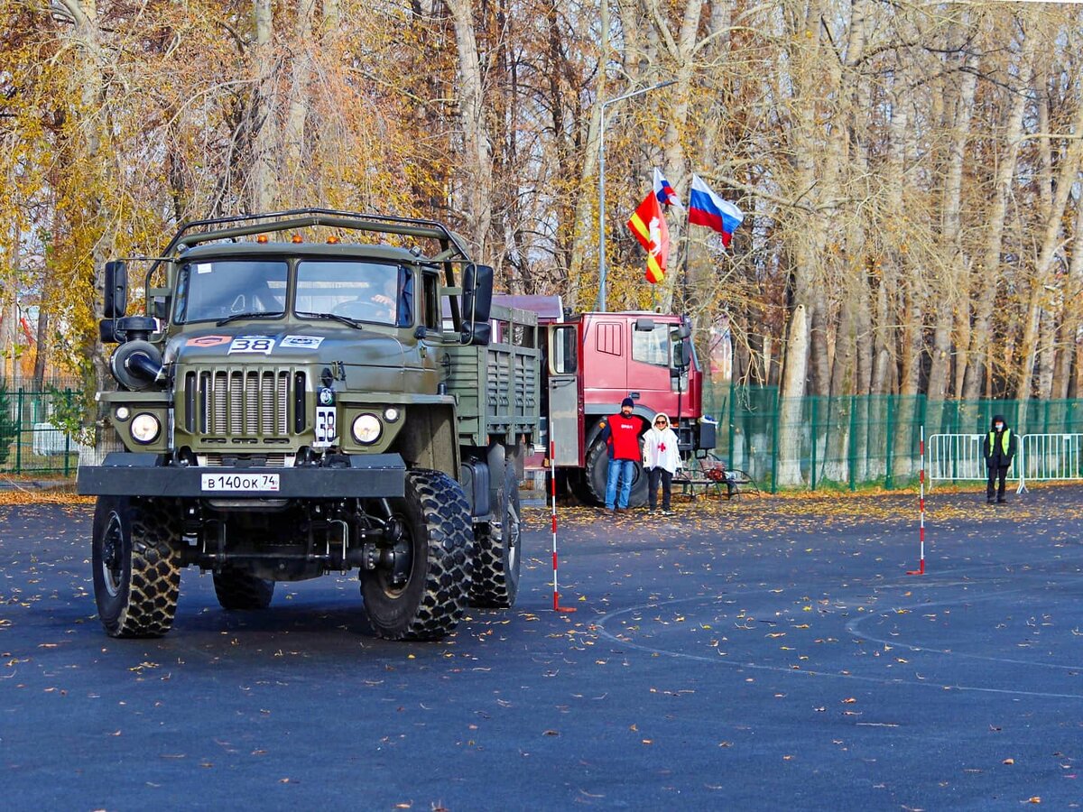 Соревнования прошли в самом сердце Миасса возле стадиона "Труд"